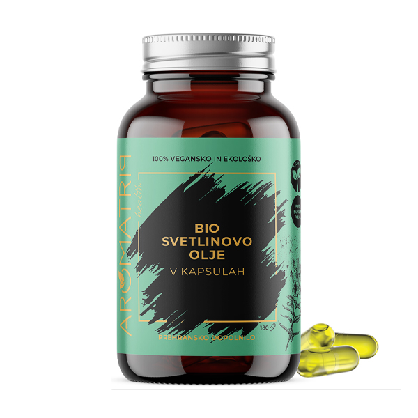 Aromatrip® health BIO SVETLINOVO OLJE V KAPSULAH 108 g