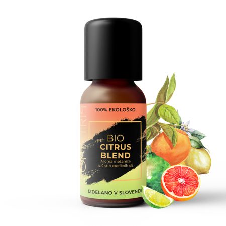 Aromatrip® CITRUS BLEND – BIO aroma mešanica eteričnih olj 15 ml