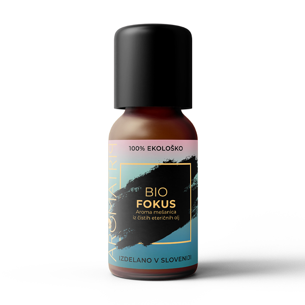 Aromatrip® FOKUS – BIO aroma mešanica eteričnih olj 15 ml