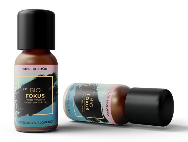 Aromatrip® FOKUS – BIO aroma mešanica eteričnih olj 15 ml