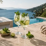Aromatrip RECEPT: Hugo mocktail z limono in poprovo meto