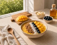 RECEPT: Mango smoothie bowl z mandarino